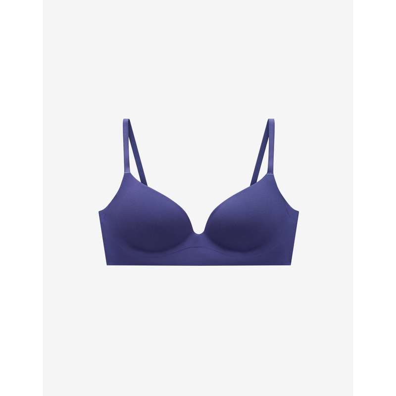Zero Edge Wireless Push-Up Bra midnight-blue 30B