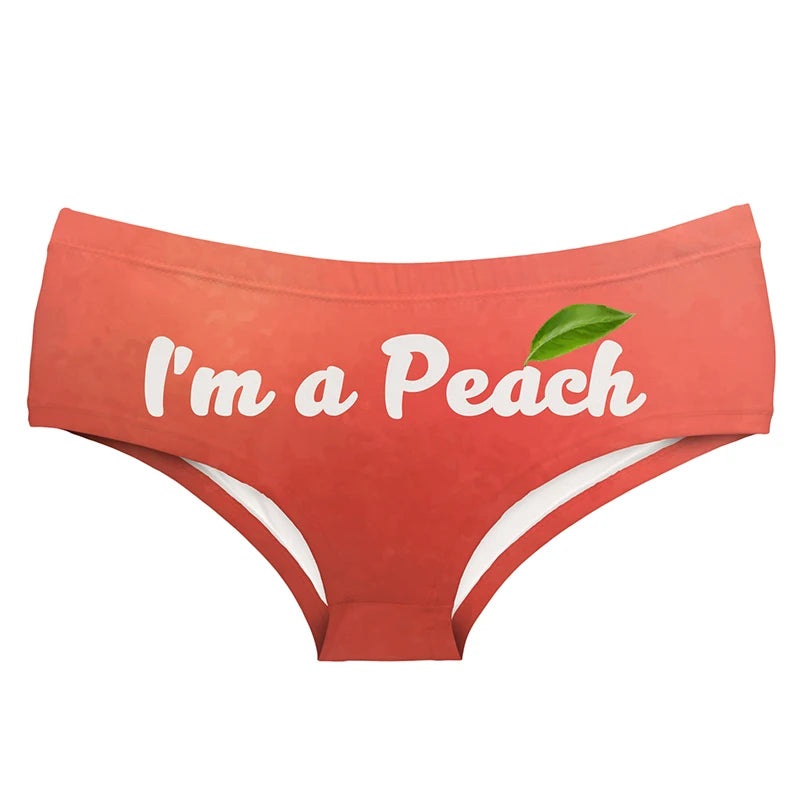 I’m a Peach Panty One Size
