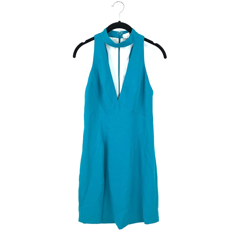 Teal Cutout Dress – Small