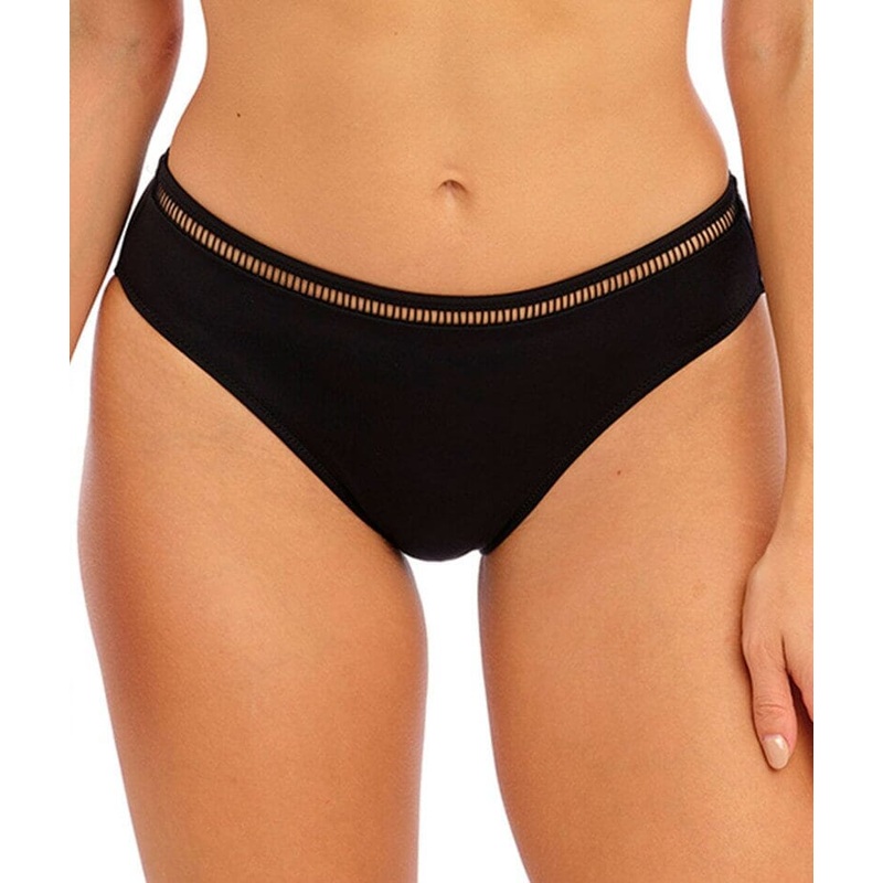 Fantasie Swim East Hampton Mid Rise Bikini Brief – Black XS