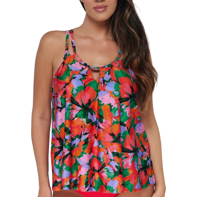 Sadie Tankini – 964T – Hummingbird Cove Print 06
