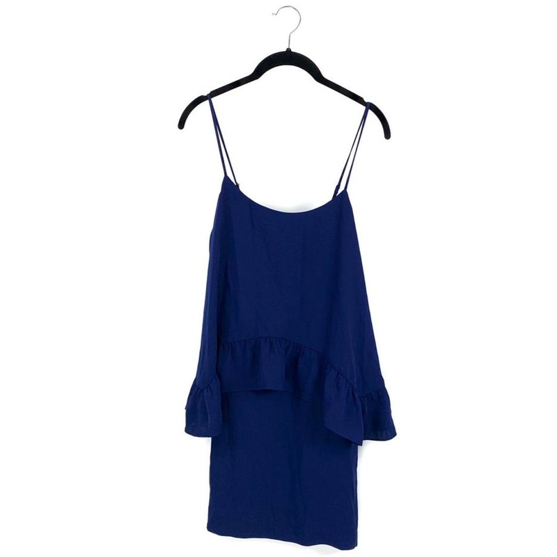 Dark Blue Layered Dress – Small