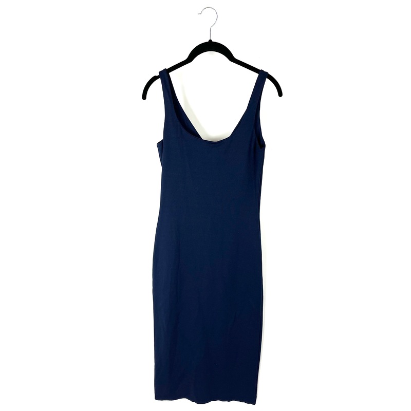 Navy Blue Tank Dress – Size 4/6