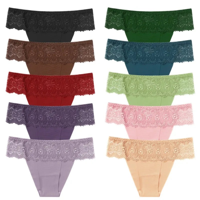 Evelyn Lace Panties Value Pack (10-Pack) Set 1 S
