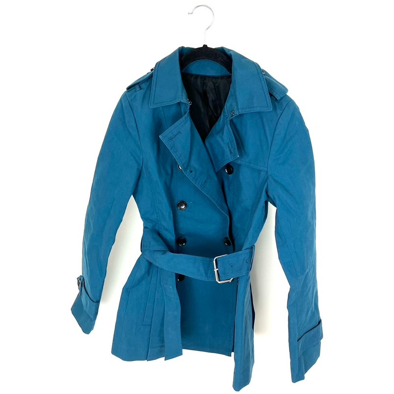 Lapis Blue Trench Coat – Size 2/4
