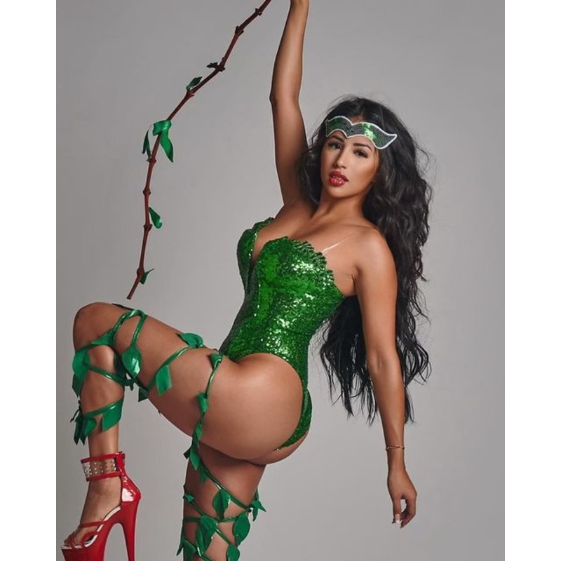 2pc Poison Ivy Small Green