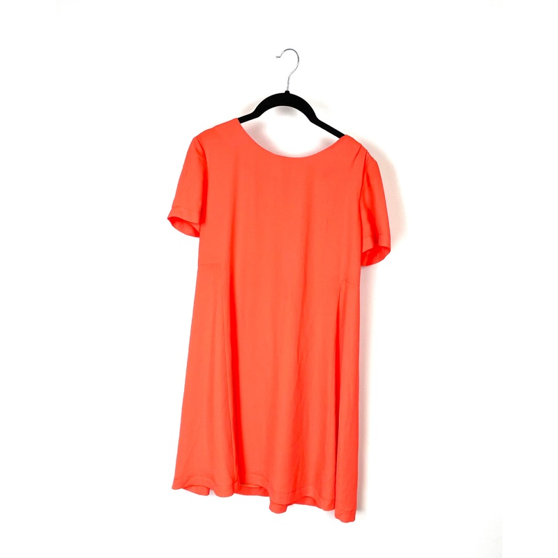 Orange Short Sleeve Dress – Size 4-6