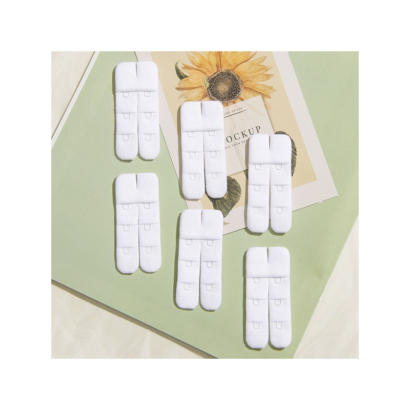Women’s Bra Extender Bra 6 Pcs Pack 2.8cm*6.5cm White/ Nude White 2.8cm*6.5cm