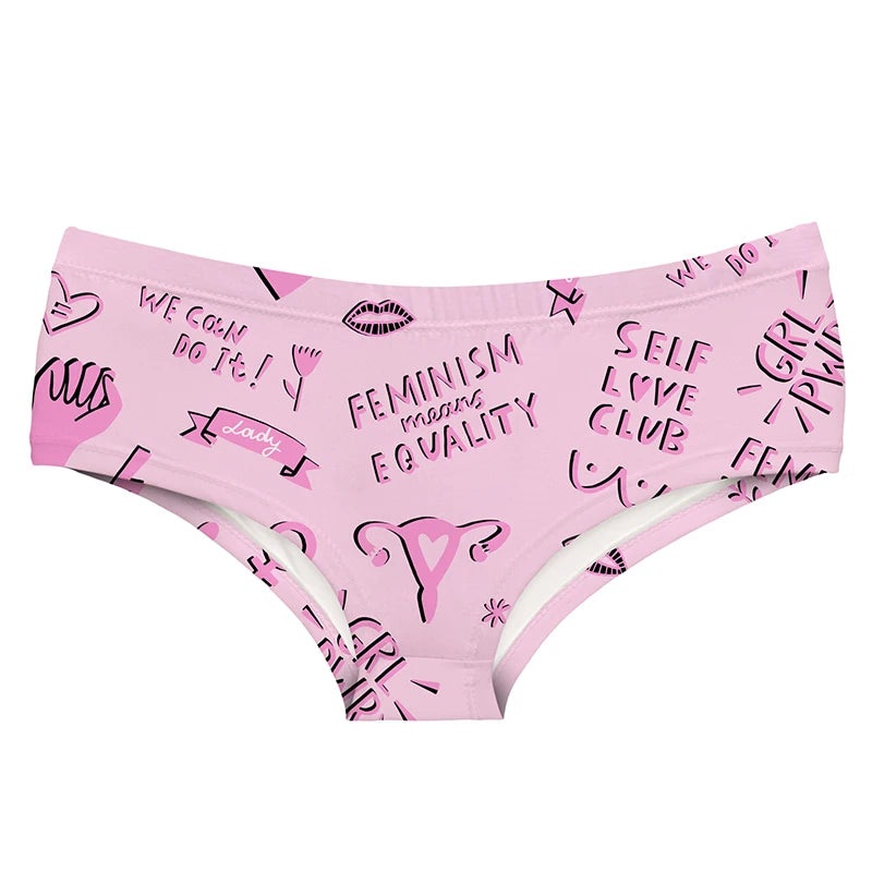 Hail Feminism Statement Panty One Size