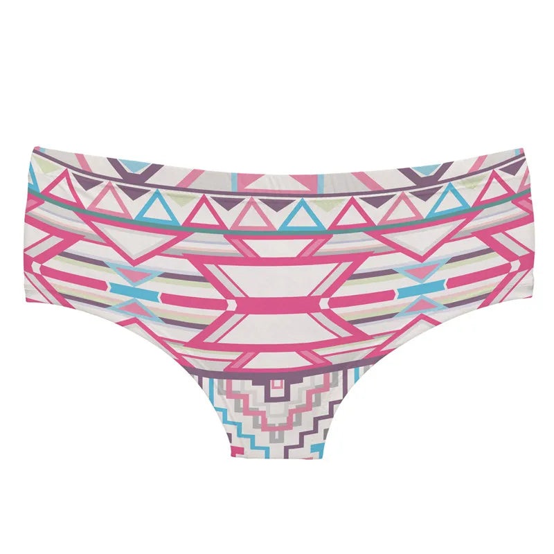 Aztec Pink Panty One Size