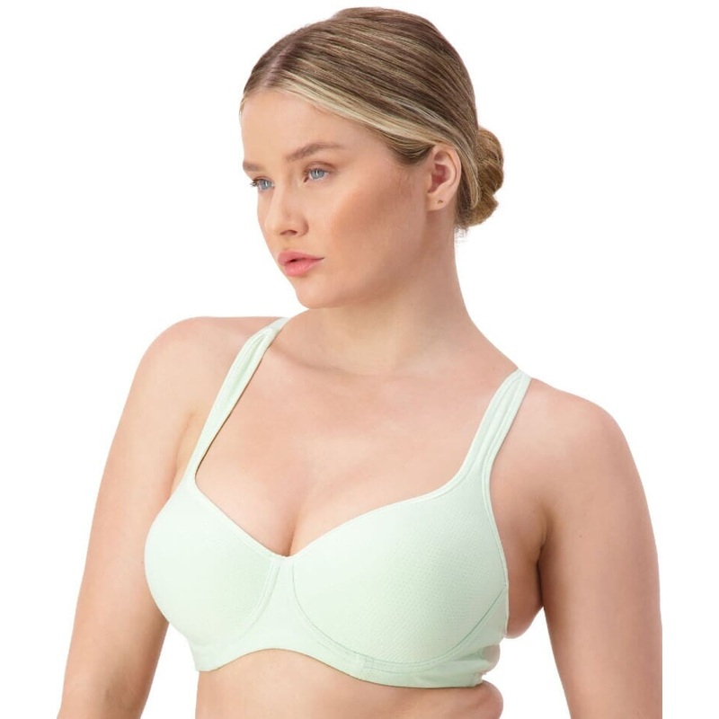 Triumph Triaction Racerback Sports Bra – Mint Frappe 34C