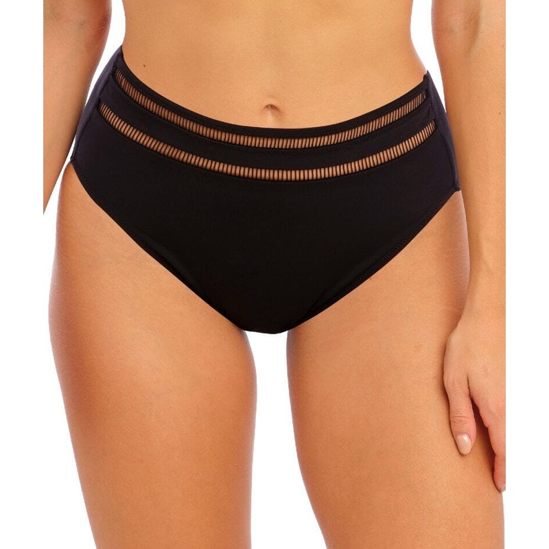 Fantasie Swim East Hampton High Waist Bikini Brief – Black S