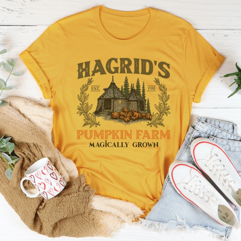 Hagrid’s Pumpkin Farm Magically Grown Tee Athletic Heather S