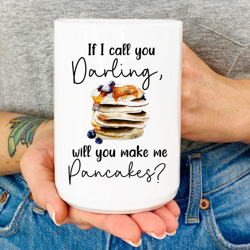 If I Call You Darling Mug White One Size