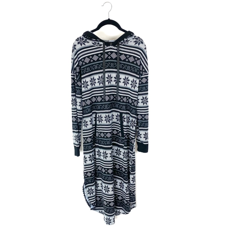 Hooded Lounge Dress – Small