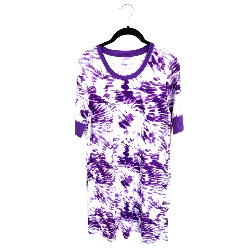 Purple Tie Dye Sleep Dress – Size Small