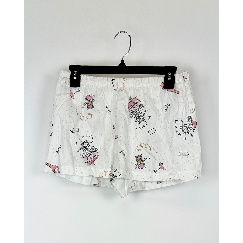 Bridal Print Sleep Short – Small