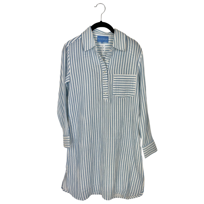 Blue And White Striped Dress – Size 0/2, 12/14 and 16 Extra Small (Size 0-2)