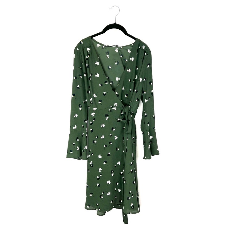 Floral Wrap Dress – Size 2