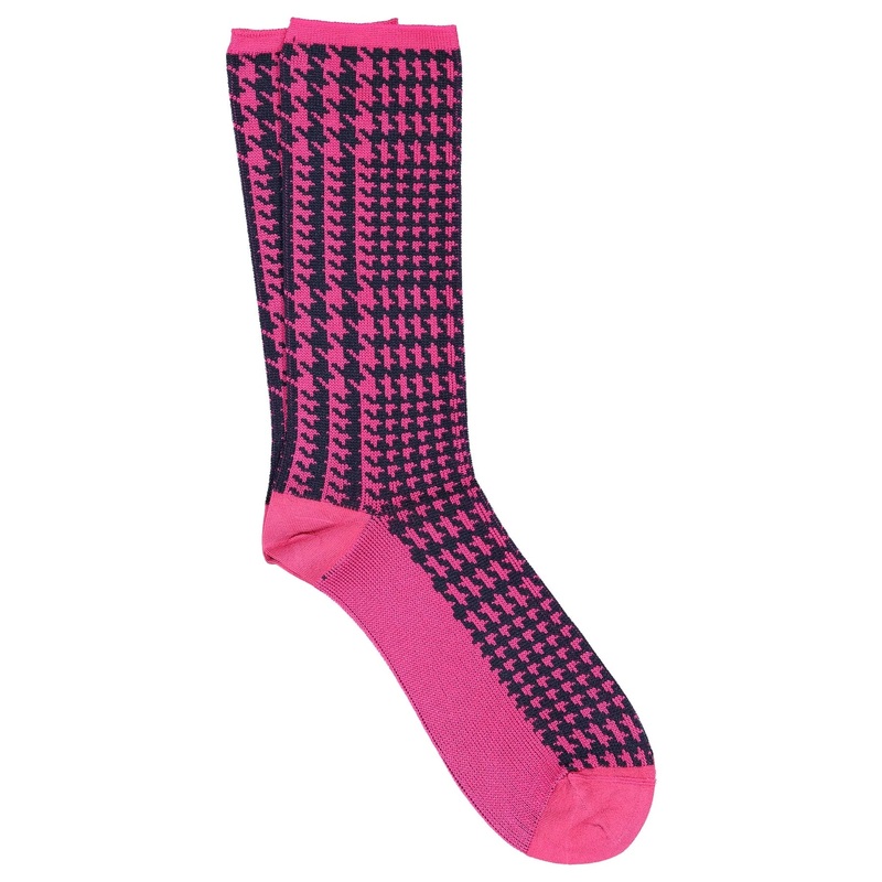Gwen Fuchsia Cashmere Socks Fuchsia One Size