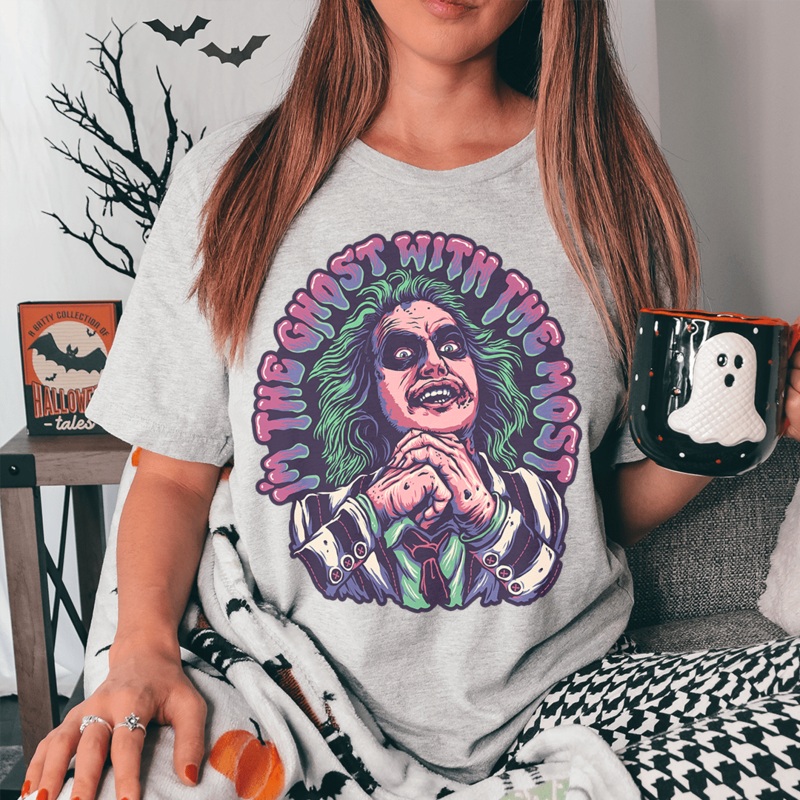 Im The Ghost Tee Athletic Heather S