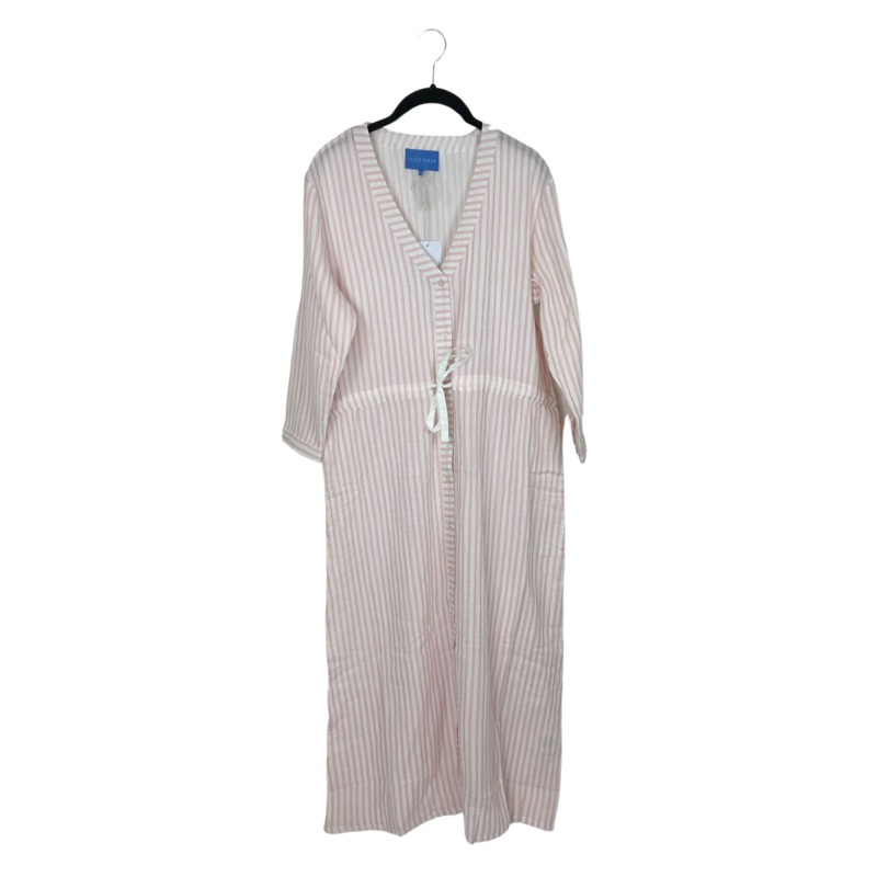 Pink And White Adjustable Waist Dress – Size 0 – 16 Extra Small (Size 0-2)