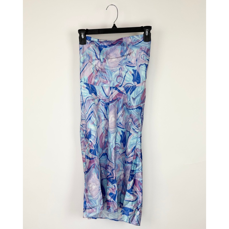 Multicolor Halter Top Dress – Size 0/2