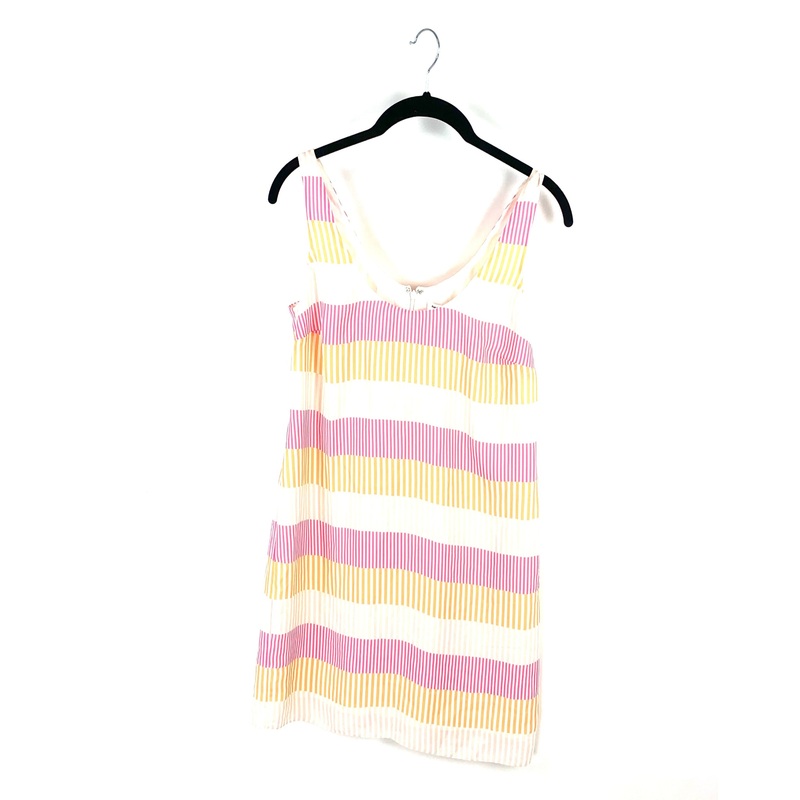 Neon Striped Dress- Small