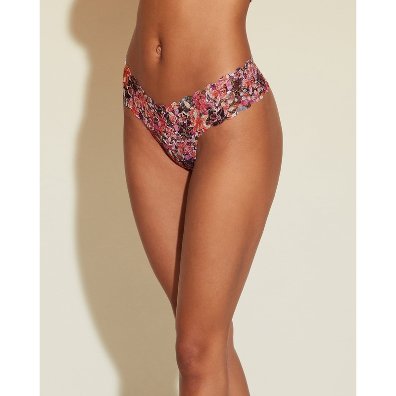 Cutie Low Rise Thong Passion Flower One Size