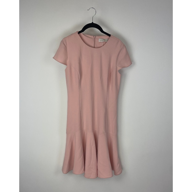 Pink Short Sleeve Dress – Size 4-6
