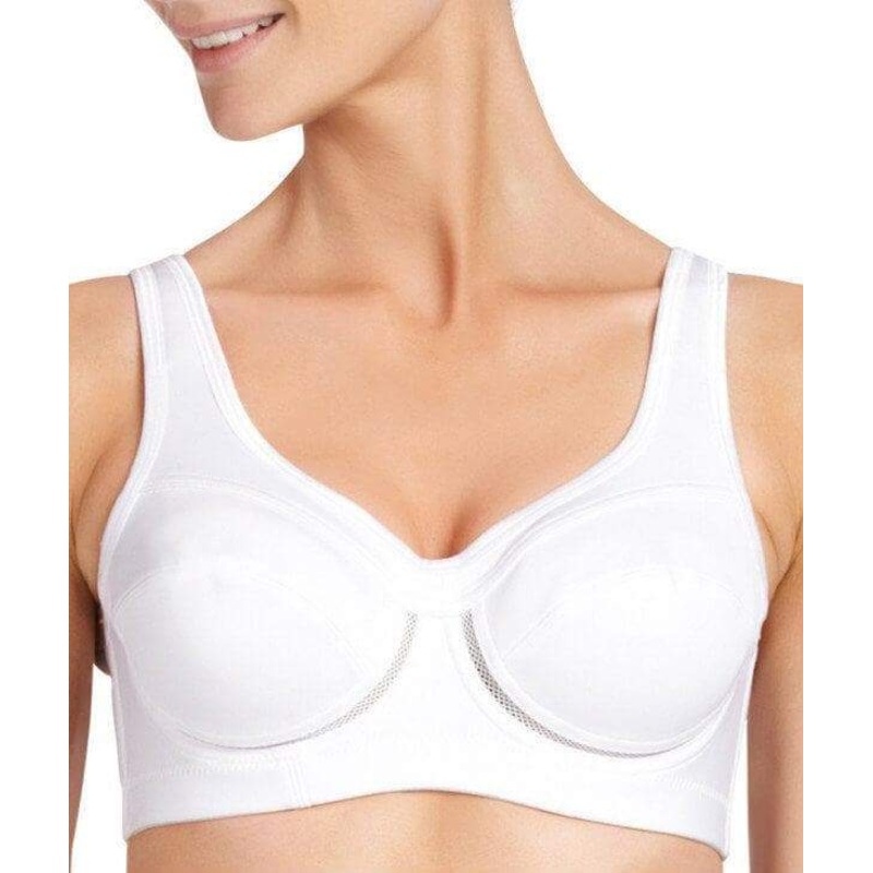 Bendon First Generation Underwire Sports Bra – White 32D
