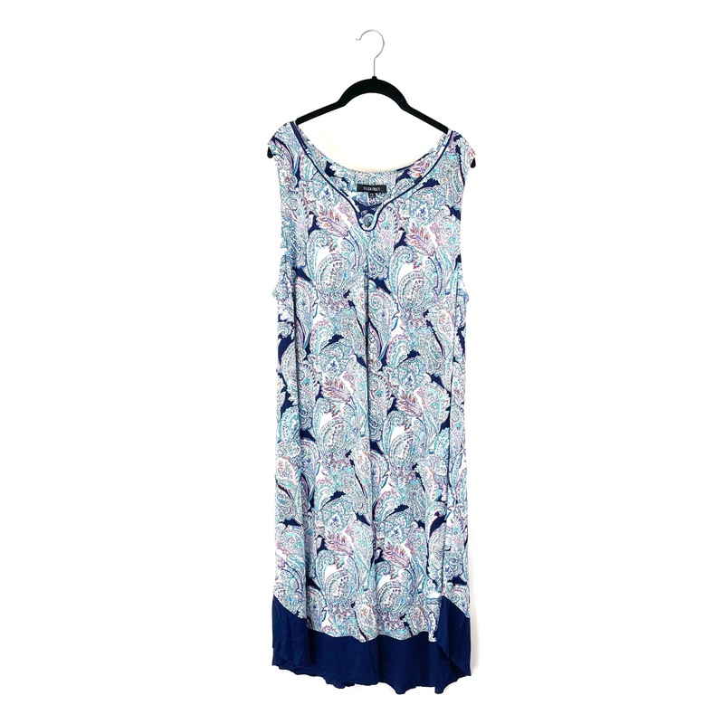 Abstract Night Gown – 1X