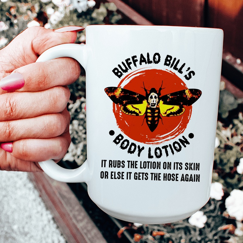 Buffalo Bill’s Body Lotion Ceramic Mug 15 oz White One Size