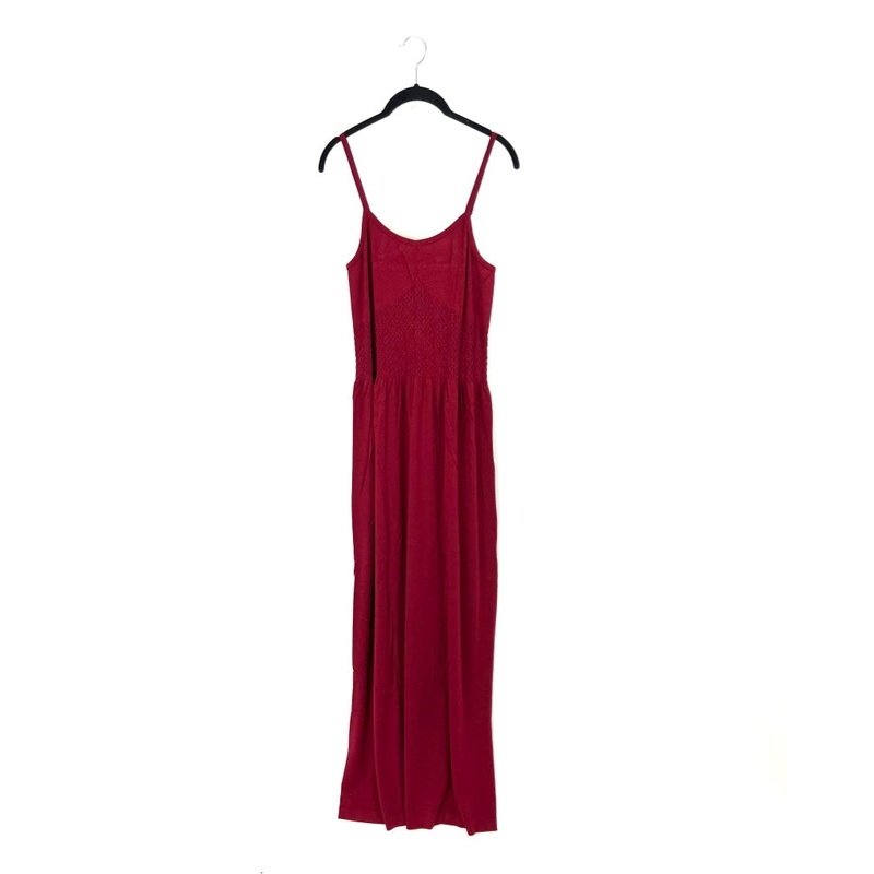 Burgundy Cami Maxi Dress – Large